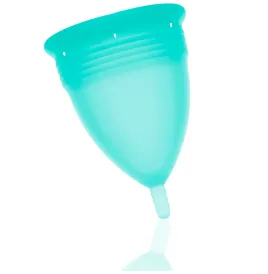 STERCUP - FDA SILIKON-MENSTRUALCUP AQUAMARIN - GRÖSSE L