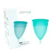 STERCUP - COUPE MENSTRUELLE EN SILICONE FDA AIGUE-MARINE - TAILLE S STERCUP - COUPE MENSTRUELLE EN SILICONE FDA AIGUE-MARINE - TAILLE S