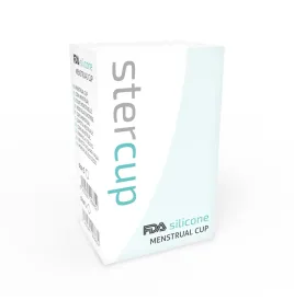 STERCUP - COPPA MESTRUALE IN SILICONE FDA LILLA - TAGLIA S