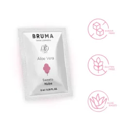 BRUMA - ALOE VERA GLEITGEL ZUCKERWATTE GESCHMACK 6 ML