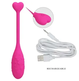 PRETTY LOVE - HUEVO VIBRADOR PESCADOR ROSA CONTROLADO POR APP