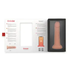 ONINDER - LARGE BOGOTÁ VIBRATOR DILDO 9 SPEEDS NATURAL 22 CM -O- 4.5 CM - FREE APP