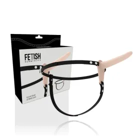 FETISH SUBMISSIVE HARNESS - FLESH SILICONE 15 CM