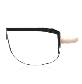 FETISH SUBMISSIVE HARNESS - SILICONE CHAIR POINT G 12,5 CM