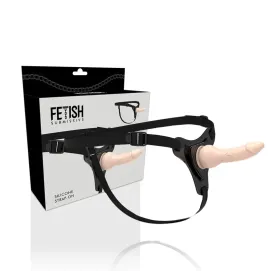 FETISH SUBMISSIVE HARNESS - FLESH REALISTIC SILICONE 16 CM