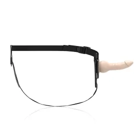 FETISH SUBMISSIVE HARNESS - FLESH REALISTIC SILICONE 16 CM