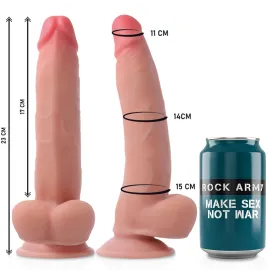 ROCKARMY - HARNAIS LÉOPARD DOUBLE DENSITÉ 23 CM -O- 4.77 CM