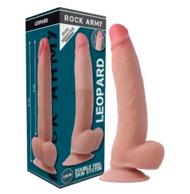 ROCKARMY - HARNAIS LÉOPARD DOUBLE DENSITÉ 23 CM -O- 4.77 CM