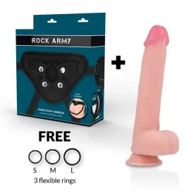ROCKARMY - ARN S FLÜSSIGER SILIKON DILDO PREMIUM KINGCOBRA 24 CM -O- 4.77 CM