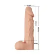 BAILE - ULTRA PASSIONATE HARNESS 24 CM NATURAL