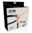 FETISH SUBMISSIVE HARNESS - FLESH SILICONE VIBRATOR 15 CM FETISH SUBMISSIVE HARNESS - FLESH SILICONE VIBRATOR 15 CM