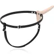 FETISH SUBMISSIVE HARNESS - HAUTFARBENES SILIKONVIBRATOR 15 CM FETISH SUBMISSIVE HARNESS - HAUTFARBENES SILIKONVIBRATOR 15 CM