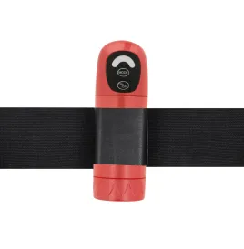 HARNESS ATTRACTION - ARNÉS DANIEL CON VIBRACIÓN Y ROTACIÓN 18 CM -O- 3.5 CM
