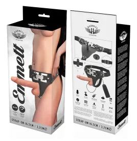 HARNESS ATTRACTION - RNES EMMETT VIBRATORE REALISTICO 16.5 CM -O- 3.7 CM