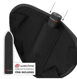 FETISH SUBMISSIVE CYBER STRAP - ARNÉS CON DILDO Y BALA CONTROL REMOTO TECNOLOGÍA WATCHME L