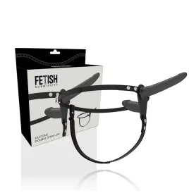 FETISCH DEVOT HARNESS - DOPPELTE PENETRATION SCHWARZ