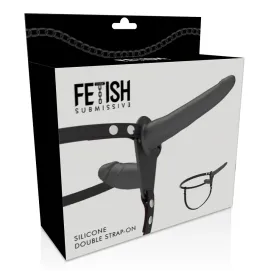 FETISCH DEVOT HARNESS - DOPPELTE PENETRATION SCHWARZ