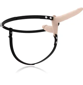 FETISH SUBMISSIVE HARNESS - DOPPELTE PENETRATION, FLEISCH-VIBRATOR