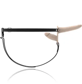 FETISH SUBMISSIVE HARNESS - DOPPELTE PENETRATION, FLEISCH-VIBRATOR