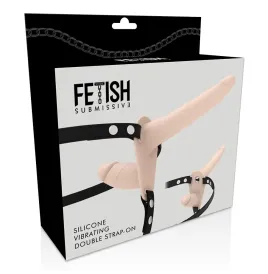 FETISH SUBMISSIVE HARNESS - VIBRATORE FLESH UP A DOPPIA PENETRAZIONE