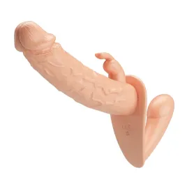BAILE - CHARLOTTE HOLLOW DOPPIA PENETRAZIONE STRAP-ON FLESH