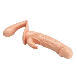 BAILE - CHARLOTTE HOLLOW DOPPIA PENETRAZIONE STRAP-ON FLESH