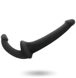 ADDICTED TOYS - DILDO CON ARNÉS SIN SUJECIÓN NEGRO