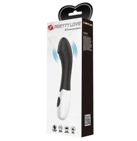 PRETTY LOVE - ELEMENTAL VIBRADOR PUNTO G 30 MODOS NEGRO
