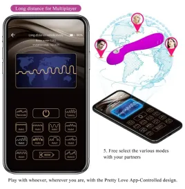 PRETTY LOVE - HECTOR VIBRATORE ELETTROSHOCK APP GRATUITA VIOLA