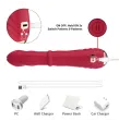 ARMONY - THERMO-ADJUSTABLE POINT A STIMULATOR VIBRATOR DILDO RED ARMONY - THERMO-ADJUSTABLE POINT A STIMULATOR VIBRATOR DILDO RED