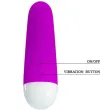 PRETTY LOVE - LUTHER MINI VIBRATOR 30 VIBRATION MODES PRETTY LOVE - LUTHER MINI VIBRATOR 30 VIBRATION MODES