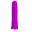 PRETTY LOVE - VIBRATORE CURTIS MINI SUPER POWER 12 VIBRAZIONI IN SILICONE VIOLETTO PRETTY LOVE - VIBRATORE CURTIS MINI SUPER POWER 12 VIBRAZIONI IN SILICONE VIOLETTO