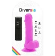 DIVERSIA - DILDO VIBRANTE FLESSIBILE VIOLA 20.5 CM -O- 4.2 CM DIVERSIA - DILDO VIBRANTE FLESSIBILE VIOLA 20.5 CM -O- 4.2 CM