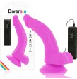DIVERSIA - FLEXIBLER VIBRIERENDER DILDO LILA 21.5 CM -O- 4.5 CM DIVERSIA - FLEXIBLER VIBRIERENDER DILDO LILA 21.5 CM -O- 4.5 CM