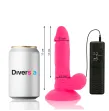 DIVERSIA - DILDO VIBRANT FLEXIBLE ROSE 17 CM -O- 3.3 CM DIVERSIA - DILDO VIBRANT FLEXIBLE ROSE 17 CM -O- 3.3 CM