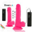 DIVERSIA - DILDO REALÍSTICO FLEXIBLE CON VIBRACIÓN ROSA 20.5 CM -O- 4.2 CM DIVERSIA - DILDO REALÍSTICO FLEXIBLE CON VIBRACIÓN ROSA 20.5 CM -O- 4.2 CM