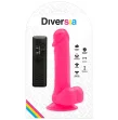 DIVERSIA - DILDO REALÍSTICO FLEXIBLE CON VIBRACIÓN ROSA 20.5 CM -O- 4.2 CM DIVERSIA - DILDO REALÍSTICO FLEXIBLE CON VIBRACIÓN ROSA 20.5 CM -O- 4.2 CM