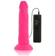 DIVERSIA - DILDO SOUPLE AVEC VIBRATION ROSE 23 CM -O- 4.3 CM DIVERSIA - DILDO SOUPLE AVEC VIBRATION ROSE 23 CM -O- 4.3 CM