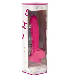 SILEXD - REALISTISCHER PENIS MODELL 18 ROSA VIBRATION FERNBEDIENUNG LRS