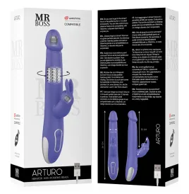 MR BOSS - ARTURO VIBRATOR and ROTATOR WATCHME-FERNBEDIENUNG