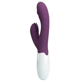 PRETTY LOVE - ANDRE RABBIT VIBRATOR and G-POINT STIMULATOR PURPLE