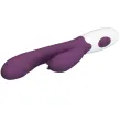 PRETTY LOVE - ANDRE RABBIT VIBRATOR and G-POINT STIMULATOR PURPLE PRETTY LOVE - ANDRE RABBIT VIBRATOR and G-POINT STIMULATOR PURPLE