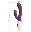 PRETTY LOVE - ANDRE RABBIT VIBRATOR and G-POINT STIMULATOR PURPLE PRETTY LOVE - ANDRE RABBIT VIBRATOR and G-POINT STIMULATOR PURPLE