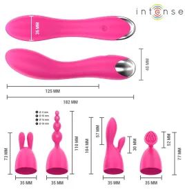 INTENSE - CHER VIBRADOR 20 PATRONES CON CABEZALES INTERCAMBIABLES