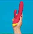 ROMP - JAZZ VIBRATEUR LAPIN RECHARGEABLE ROUGE ROMP - JAZZ VIBRATEUR LAPIN RECHARGEABLE ROUGE