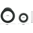 BAILE - KIT 2 SILICONE RINGS RING MANHOOD BAILE - KIT 2 SILICONE RINGS RING MANHOOD