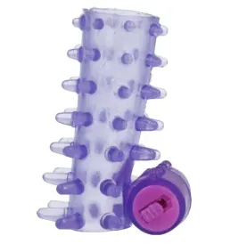 CASUAL LOVE - RING VIBRATING SLEEVE PURPLE