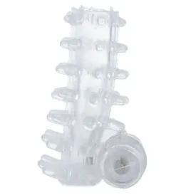 CASUAL LOVE - RING FUNDA PENE VIBRADOR TRANSPARENTE