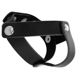 DARKNESS - ANELLO IN PELLE PER PENE E TESTICOLI