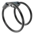 DARKNESS - ANILLA FLEXIBLE DOBLE PARA EL PENE DARKNESS - ANILLA FLEXIBLE DOBLE PARA EL PENE